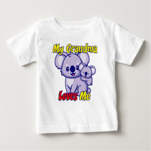 Meine Oma Liebe Me Koala Baby T - Shirt