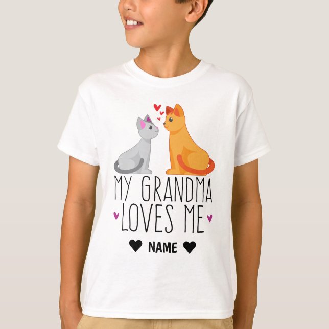 Meine Oma-Lieben T-Shirt (Vorderseite)