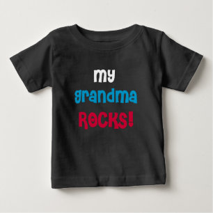 Meine Oma Rocks Baby T-shirt