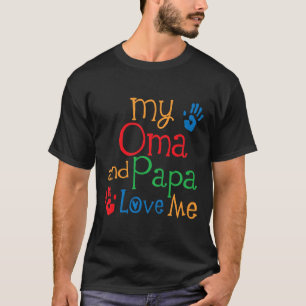 Meine Oma und Papa Liebe  T-Shirt