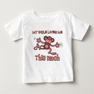 Meine Onkel-Lieben ich dieses viel Baby T-shirt