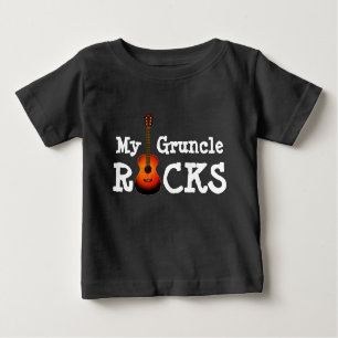"Meine Onkel Rocks!" Baby T - Shirt