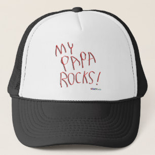 Meine Papa-Felsen! Hut Truckerkappe