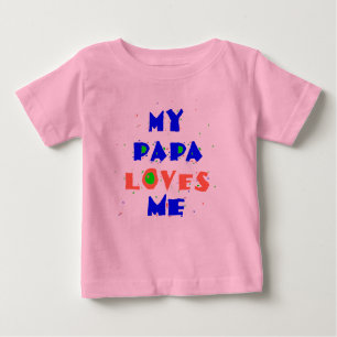 Meine PAPA Liebe ich Baby T-shirt