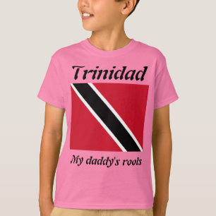 Meine Papa wurzelt in trinidad-T - Shirt