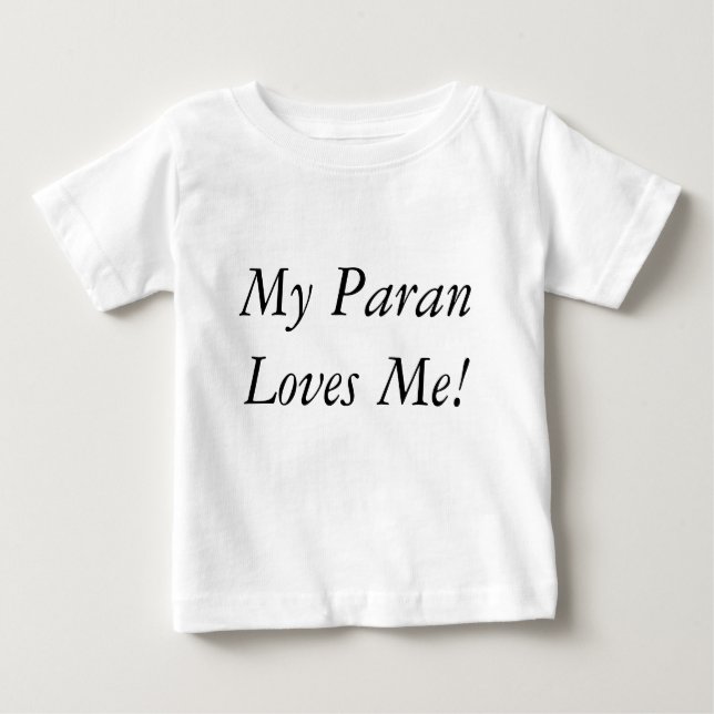 Meine Paran Lieben ich! Baby T-shirt (Vorderseite)