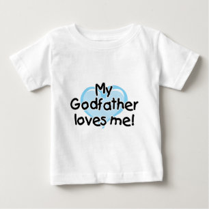 Meine Pate-Lieben ich (Blau) Baby T-shirt