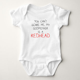 Meine Patin ist ein Redhead Baby Strampler