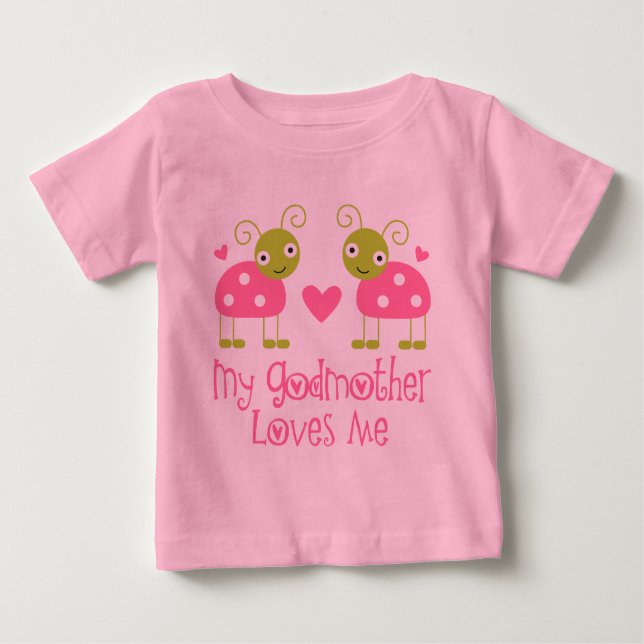 Meine Patin-Lieben ich Baby T-shirt (Vorderseite)