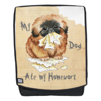 Meine Pekingese Ate my Hausaufgaben Rucksack