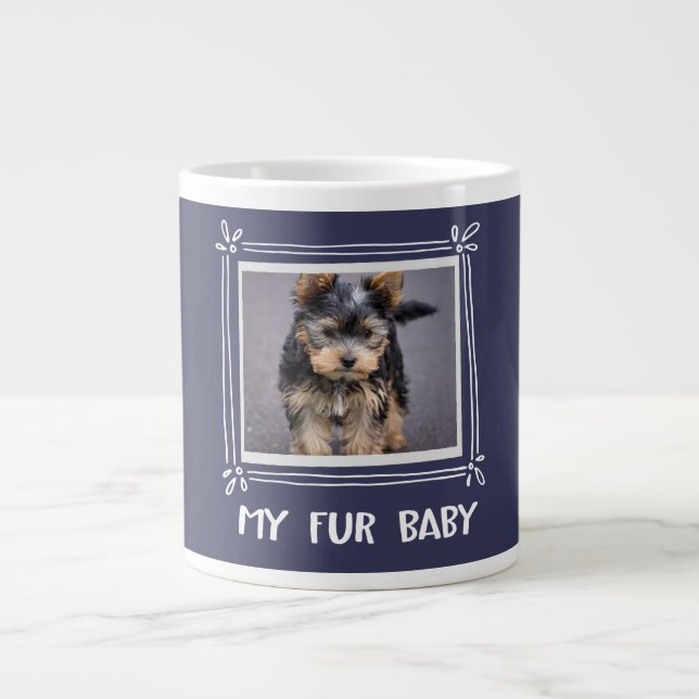 Meine Pelz-Baby-riesige Kaffee-Tasse Jumbo-Tasse (Vorderseite)