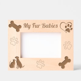 Meine Pelzbabys anpassen Geätzte Rahmen
