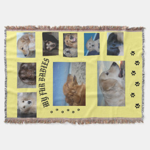 Meine Pelzbabys Decke
