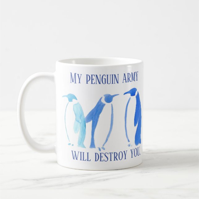 Meine Penguin-Armee zerstört Sie Tasse (Links)