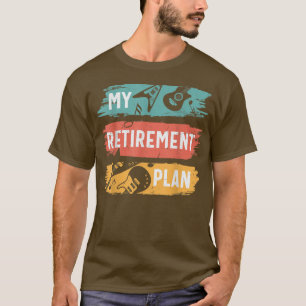 Meine Pensionsplan Gitarre Gitarrist Music Band Re T-Shirt