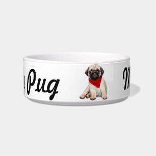 Meine personalisierte Pug-Schale Napf