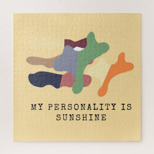 Meine Persönlichkeit ist Sonnenschein Puzzle