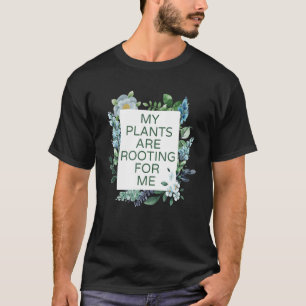 Meine Pflanze sind für mich dabei, Pflanze Männer T-Shirt