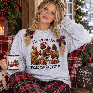 Meine Piepmätze haben ein Weihnachts-Outfit bekomm Sweatshirt
