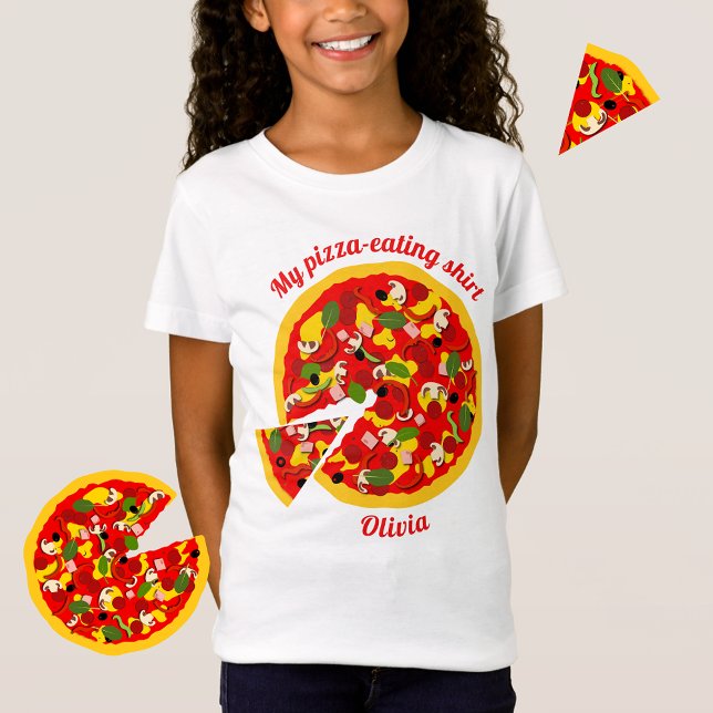 Meine Pizza isst Personalisiert Shirt (Von Creator hochgeladen)