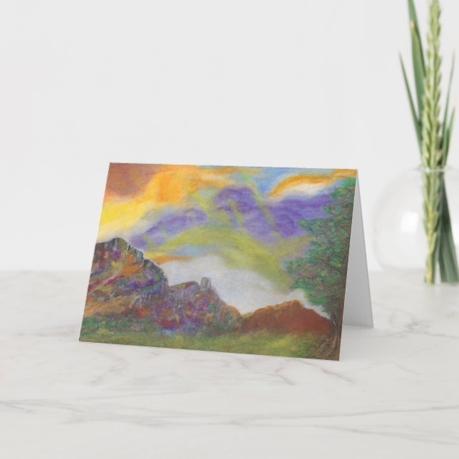 Meine Planeten-Gruß-Karte Karte (Vorderseite)