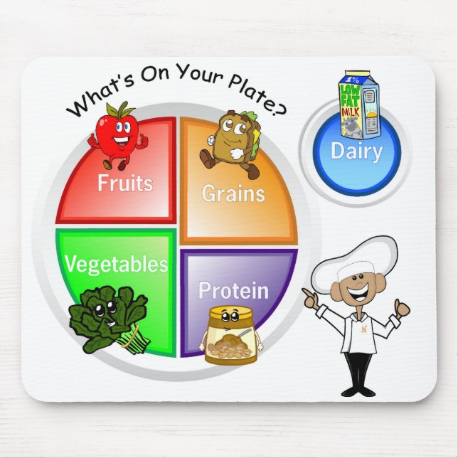 Meine Platte Mousepad (Vorne)