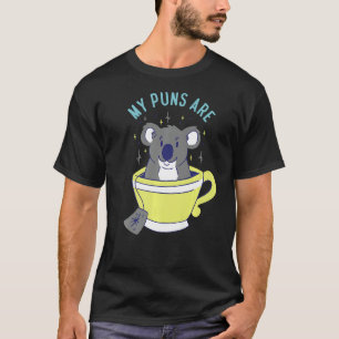 Meine Ponnen sind Koala Tea Herbivore Koala Bear T-Shirt