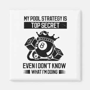 Meine Pool-Strategie ist geheim, selbst wenn ich s Magnet
