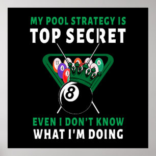 Meine Pool-Strategie ist sogar Poster