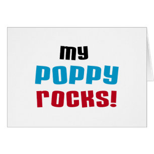 Meine Poppy Rocks T - Shirt und Geschenke