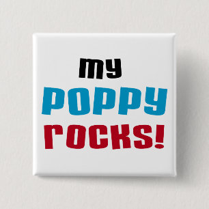 Meine Poppy Rocks T - Shirt und Geschenke Button