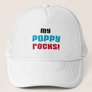 Meine Poppy Rocks T - Shirt und Geschenke Truckerkappe