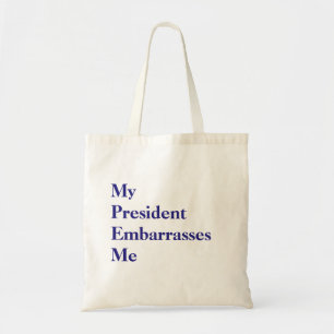 Meine Präsidentin begrüßt meine Tasche
