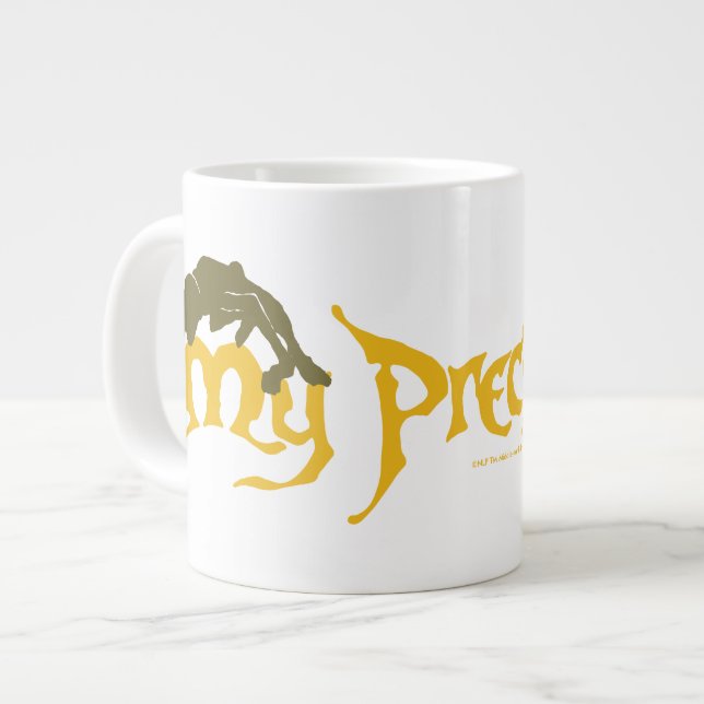 MEINE PRECIOUSSS™ Jumbo-Tasse (Vorderseite Links)
