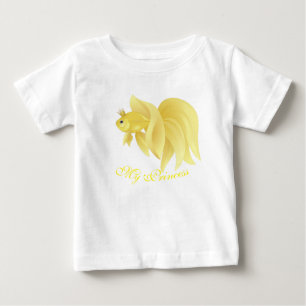 Meine Prinzessin Goldfisch Baby T-shirt
