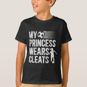 Meine Prinzessin trägt Stollen Fußballvater eines T-Shirt