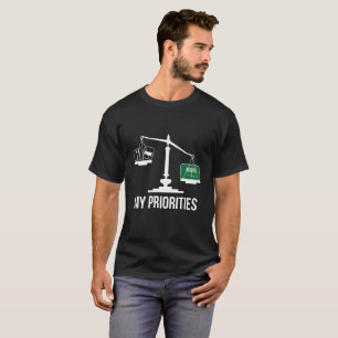 Meine Prioritäten Saudi-Arabien spitzt die T-Shirt