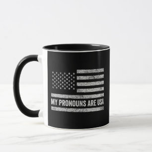 Meine Pronomen sind der sonnige Amerikanische Unab Tasse