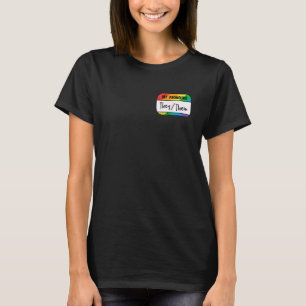 Meine Pronomen sind sie Regenbogen-Stolz sie sind T-Shirt
