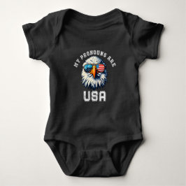Meine Pronomen Sind USA Baby Strampler