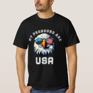 Meine Pronomen Sind USA T-Shirt