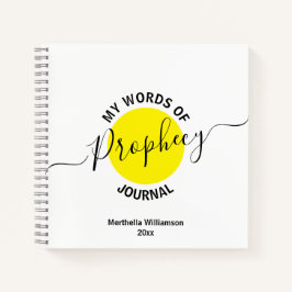 Meine Prophezeiungszeitschriften Notizbuch