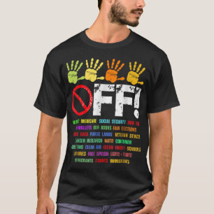 Meine Protestaktion für soziale Sicherheit und Med T-Shirt
