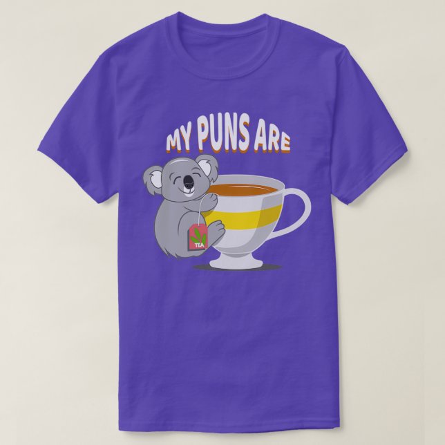 Meine Pula sind Koala Tea T-Shirt (Design vorne)