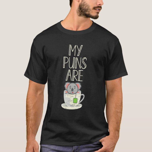Meine Pullover sind Koala Tee für einen Drink aus  (Vorderseite)