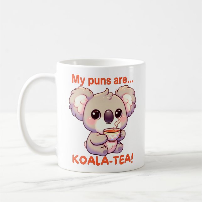 Meine Pullover sind Koala-Tee! Niedlicher Koala Dr Kaffeetasse (Links)