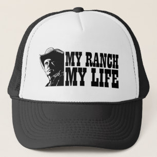 Meine Ranch mein Leben, Geschenk für einen Bauern Truckerkappe