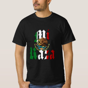 MEINE RASSE Mexikanische Flagge T-Shirt
