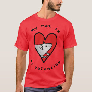 Meine Ratte ist My Valentine T-Shirt