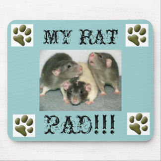 MEINE RATTEN-AUFLAGE… LUSTIG!!!! MOUSEPAD